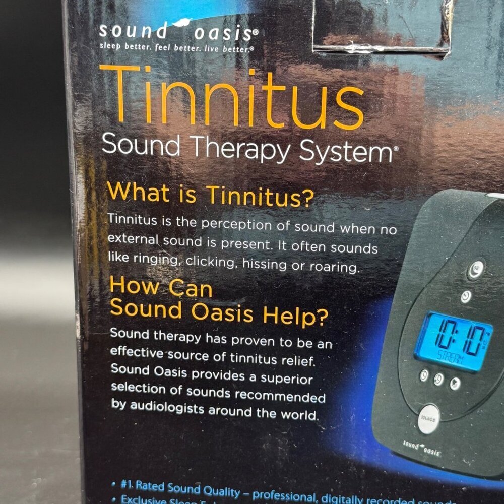 Sound Oasis S-680H Advanced Sleep Sound Therapy System With 15 Tinnitus Sounds - Picture 11 of 14